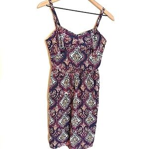 J. Crew Paisley Cami Mini Dress size 0